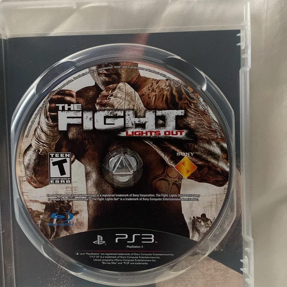 The Fight Lights Out PlayStation 3 (BIN2)